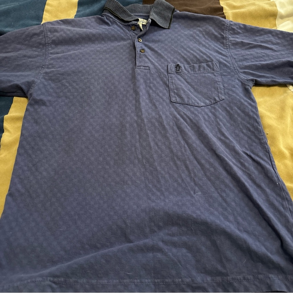 Original Penguin Navy Polo Shirt